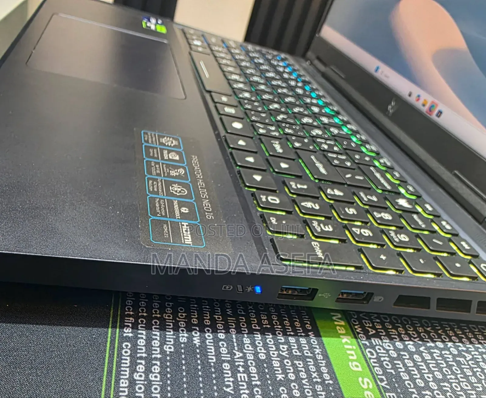 New Laptop Acer Predator Helios Neo 16 16GB Intel Core I9 SSD 1T