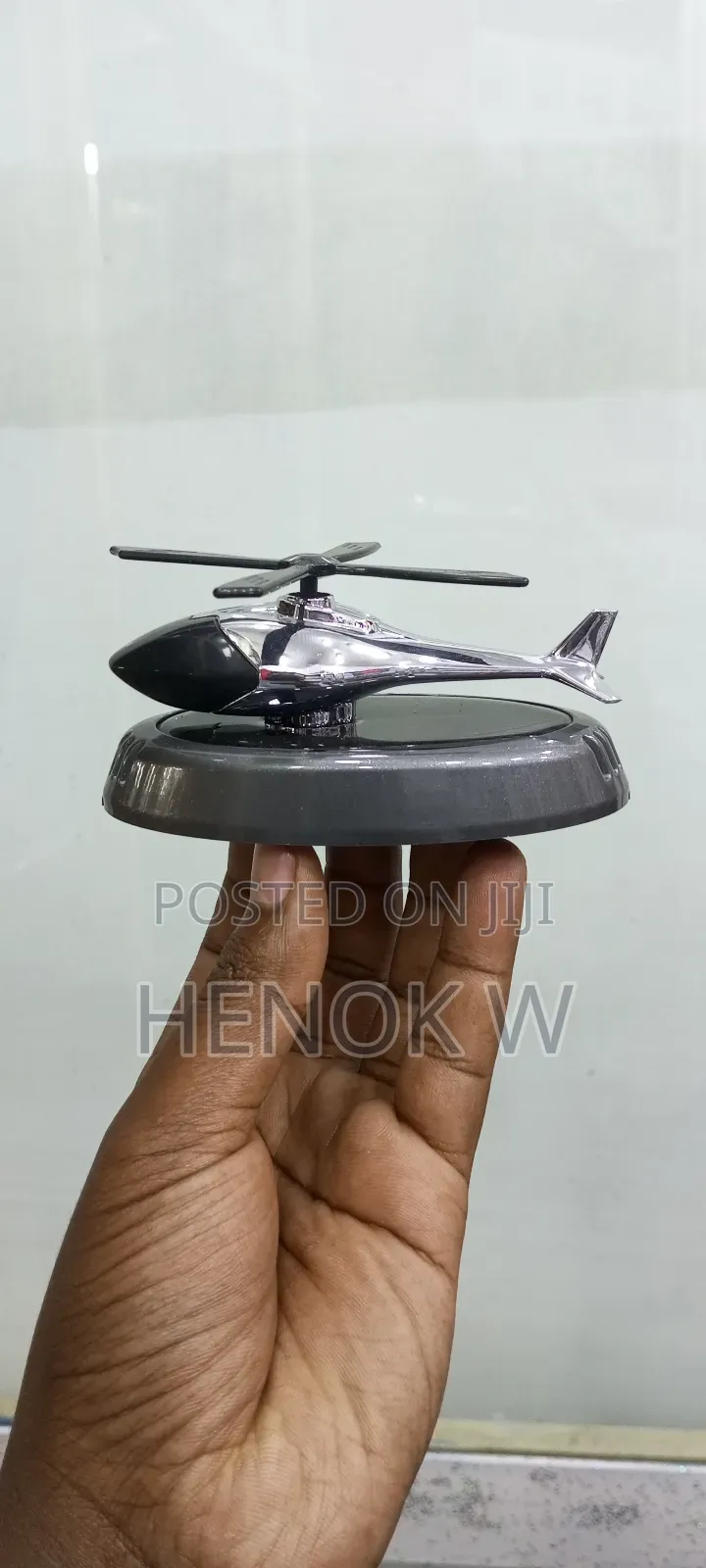 Solar Helicopter Car Air Freshener