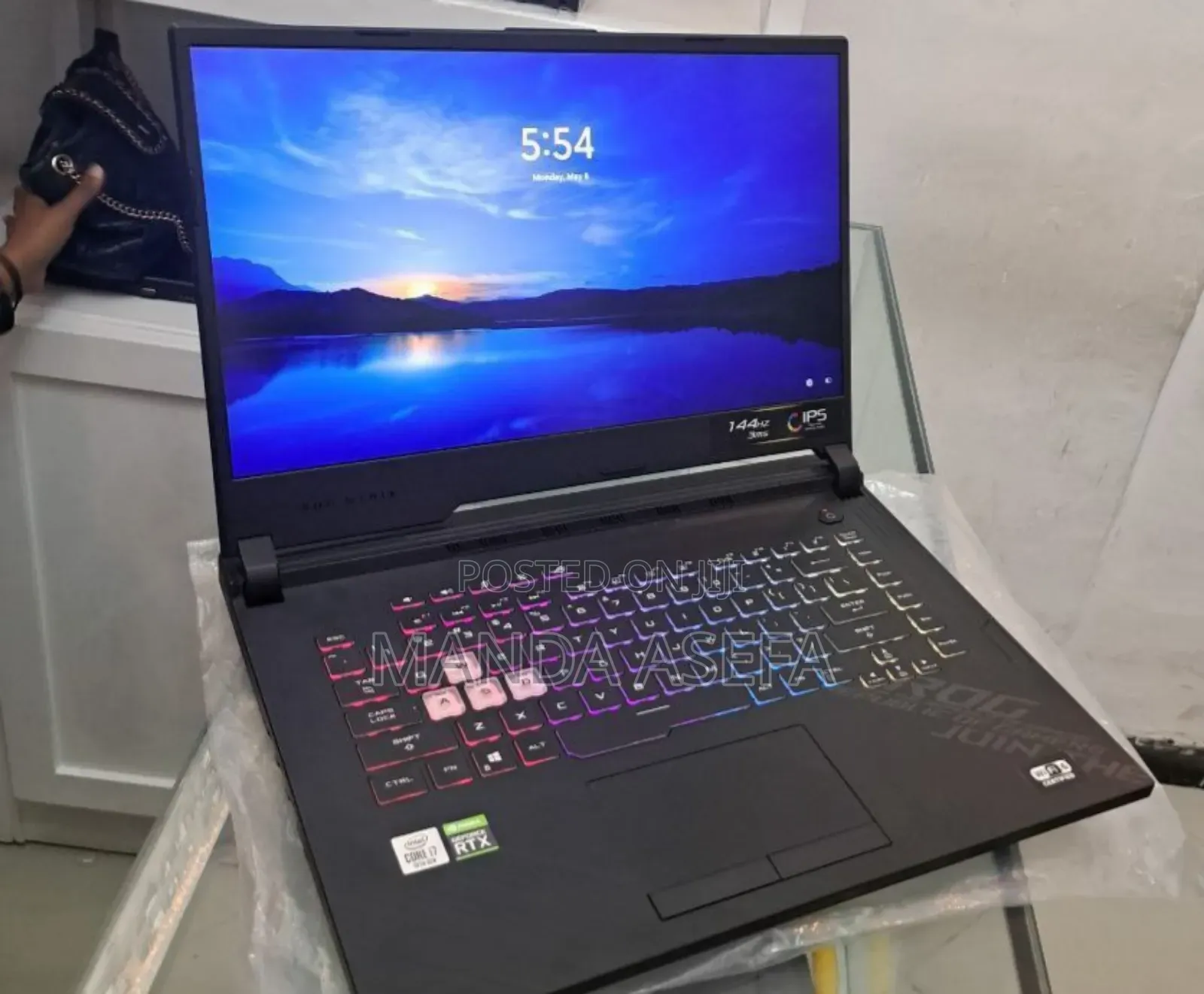New Laptop Asus ROG Strix G15 16GB Intel Core I7 SSD 512GB