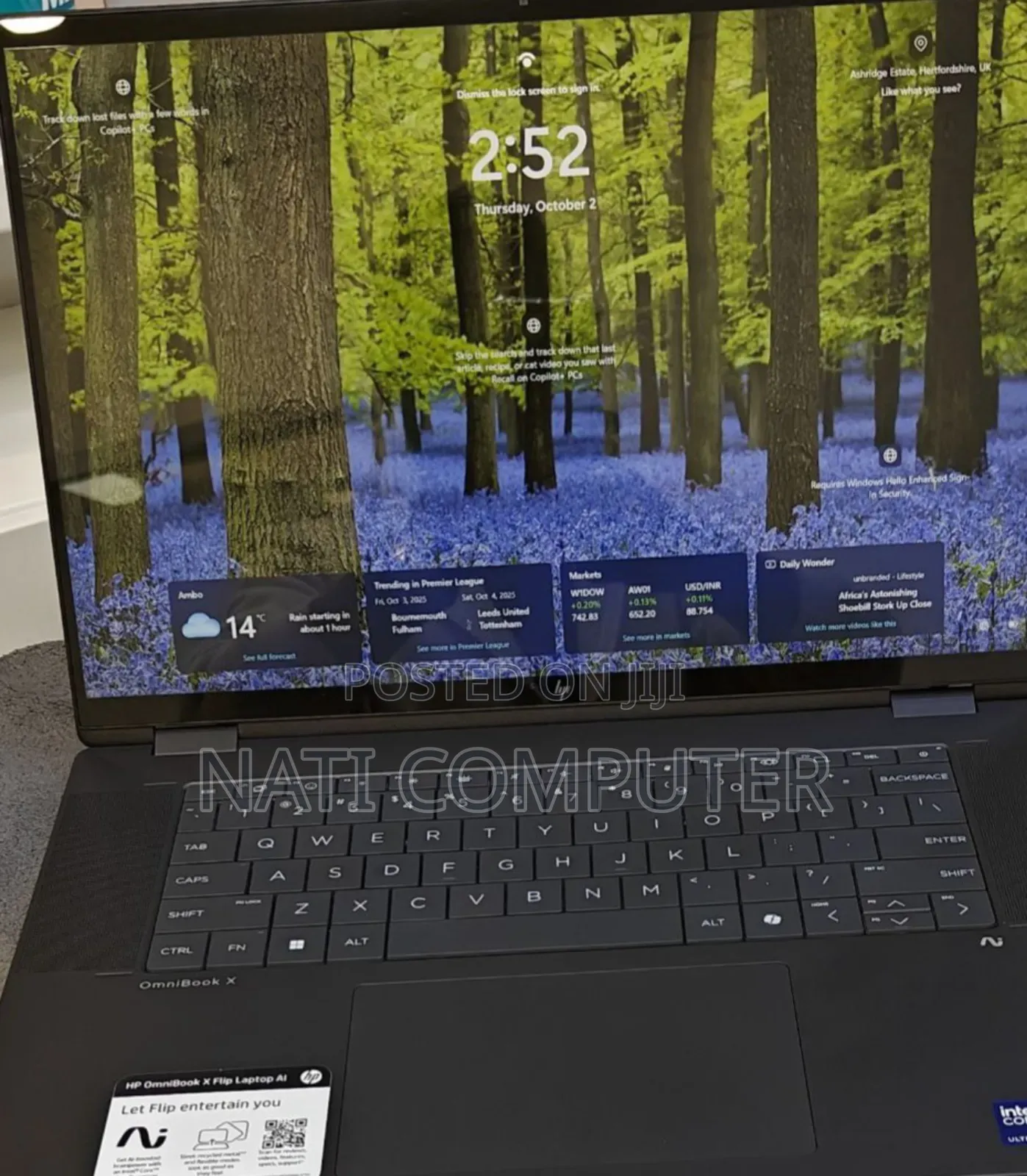 New Laptop HP OmniBook Ultra Flip 16" 16GB Intel Core I7 SSD 1T