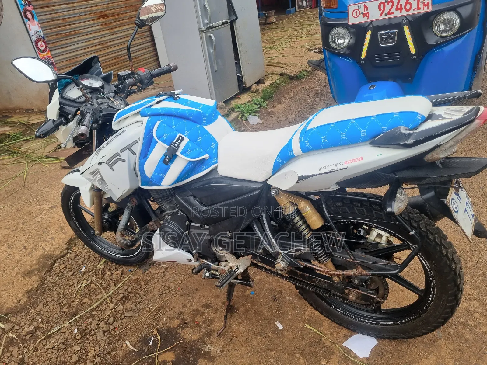 TVS Apache 180 RTR 2017 White