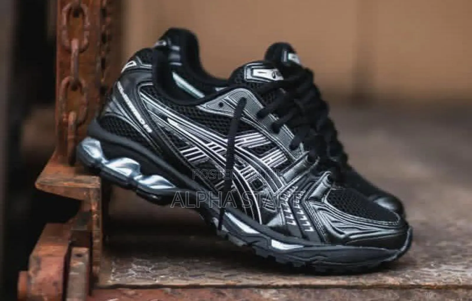 Asics Gel-Kayano 14 'Black/Pure Silver' Men's WMNS Shoes