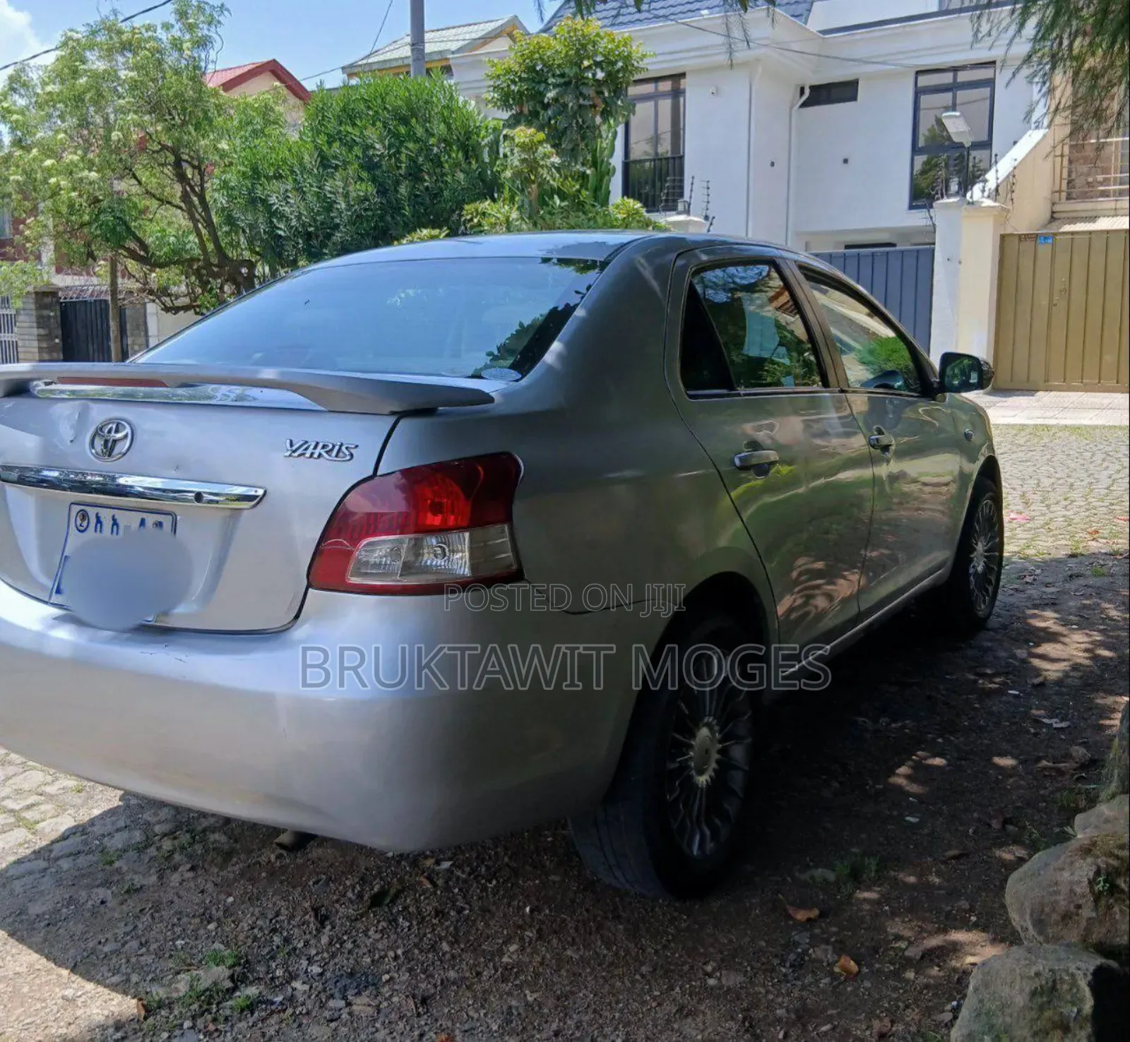 Toyota Yaris 2008 Silver