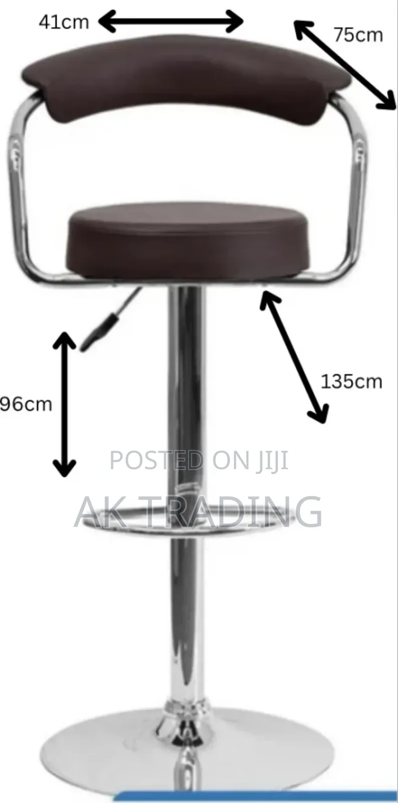 Modern Bar Chair Full Imported