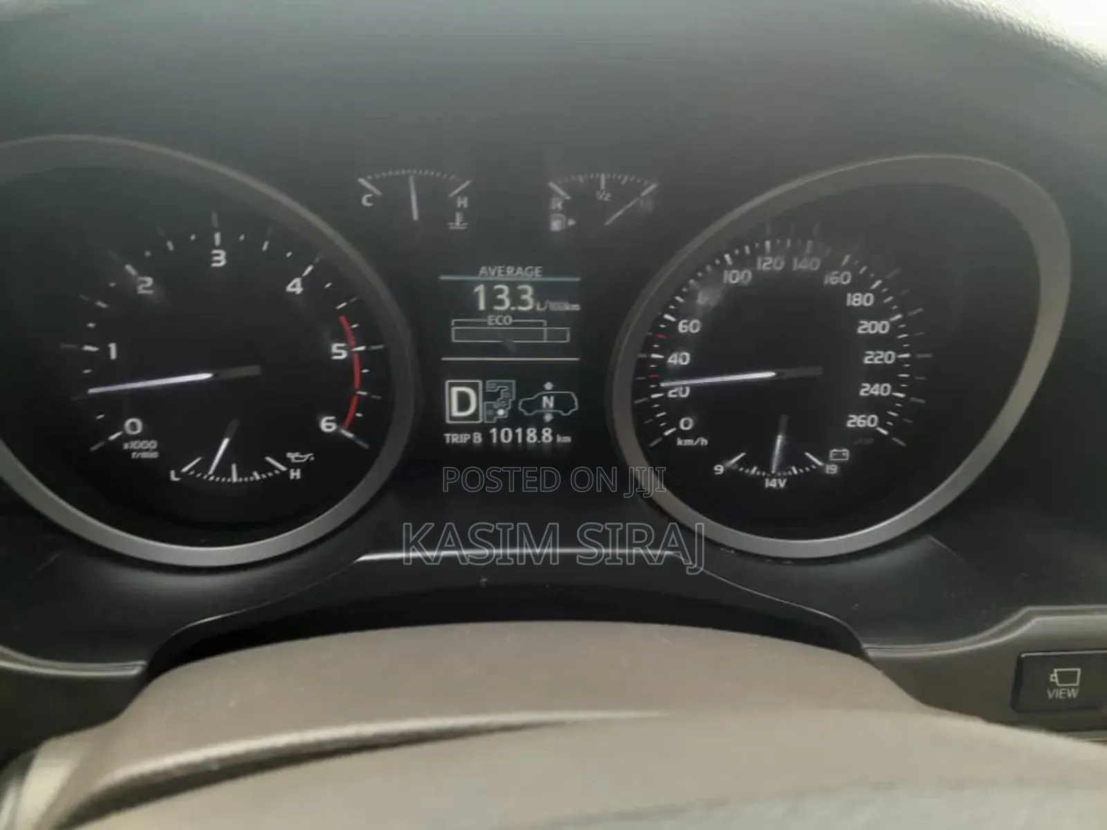 Toyota Land Cruiser 4.5 V8 GX-R 2014 Black