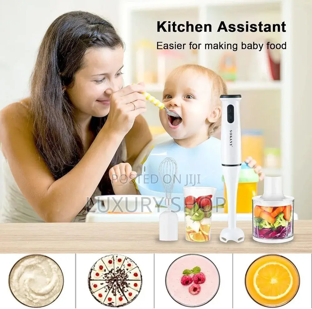 Sokany 4 in 1 Hand Blender