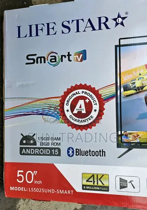 Photo - Lifestar 50" Smart Television 2025 | Android 15
