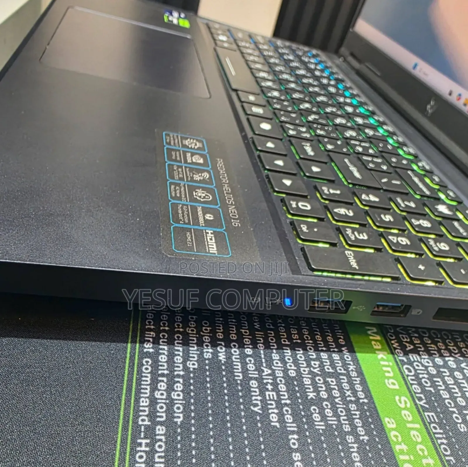 New Laptop Acer Predator Helios Neo 16 16GB Intel Core I9 SSD 1T