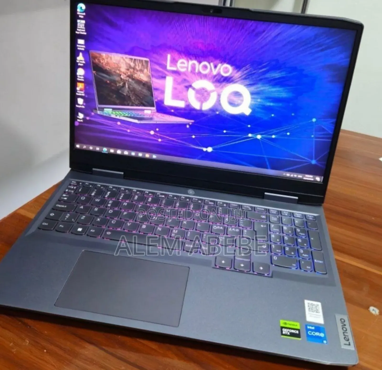 New Laptop Lenovo LOQ 15ARP9 16GB Intel Core I5 SSD 512GB