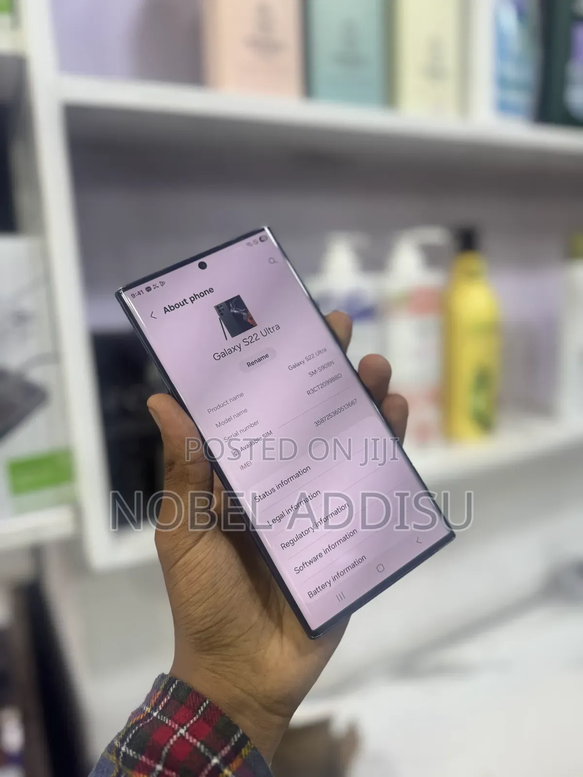 New Samsung Galaxy S22 Ultra 5G 256 GB Black