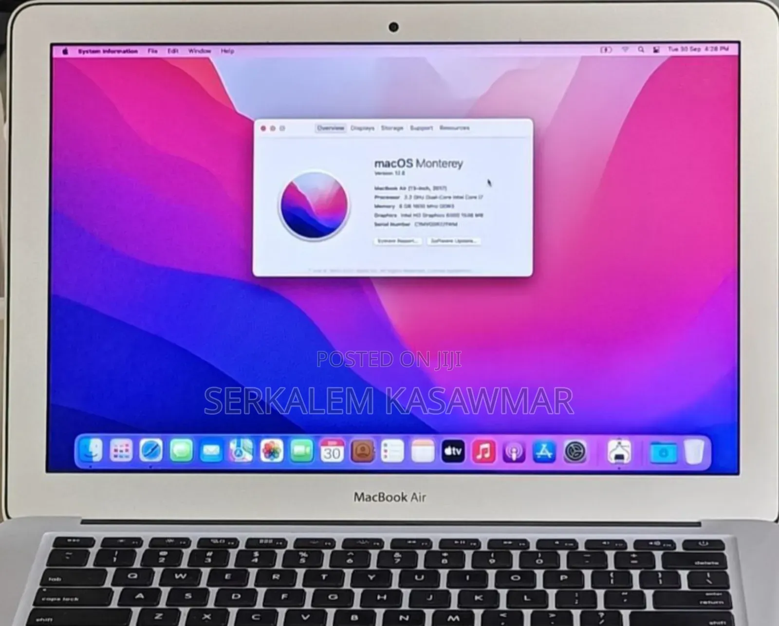 New Laptop Apple MacBook Air 2017 8GB Intel Core I7 SSD 512GB