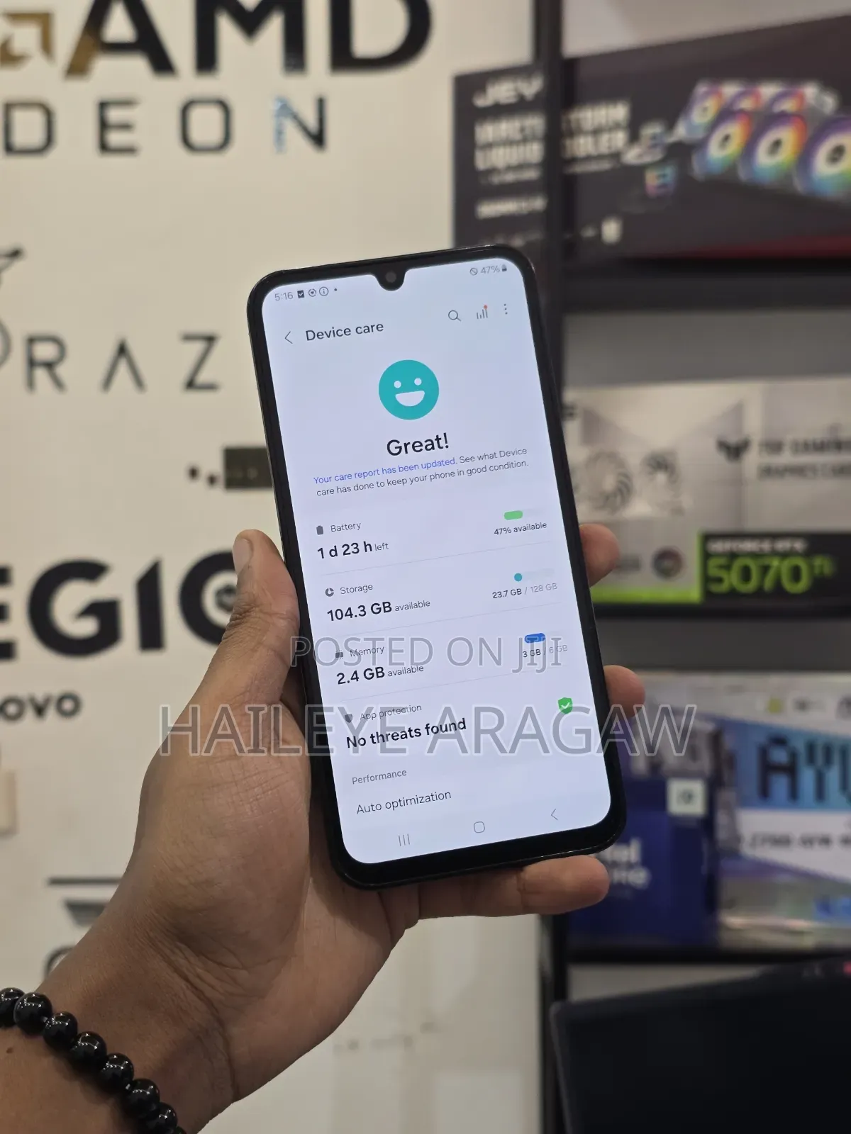 New Samsung Galaxy M15 128 GB Blue