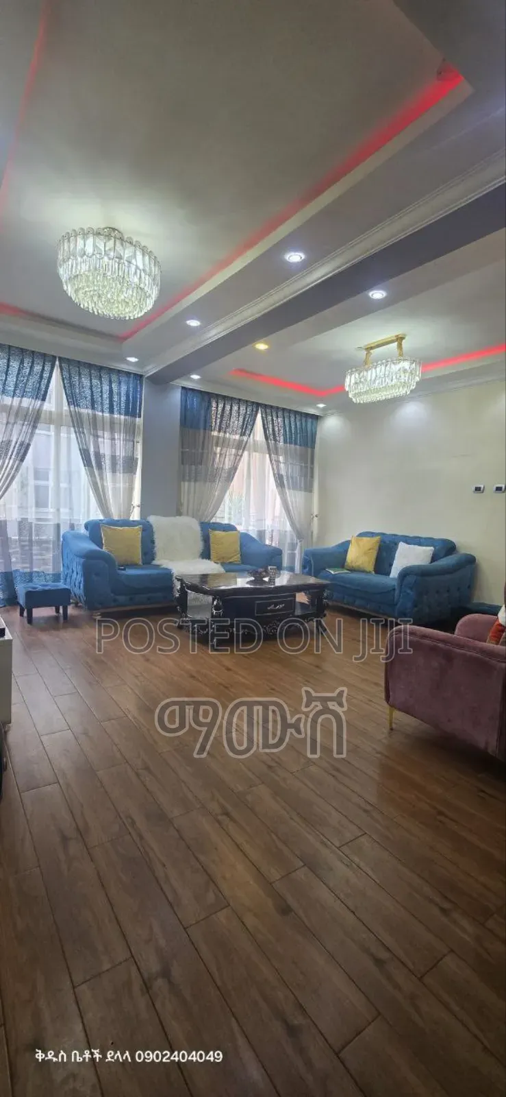 Furnished 3bdrm Condo in አያት 40/60 ኮንዶሚኒየም, Bole for sale