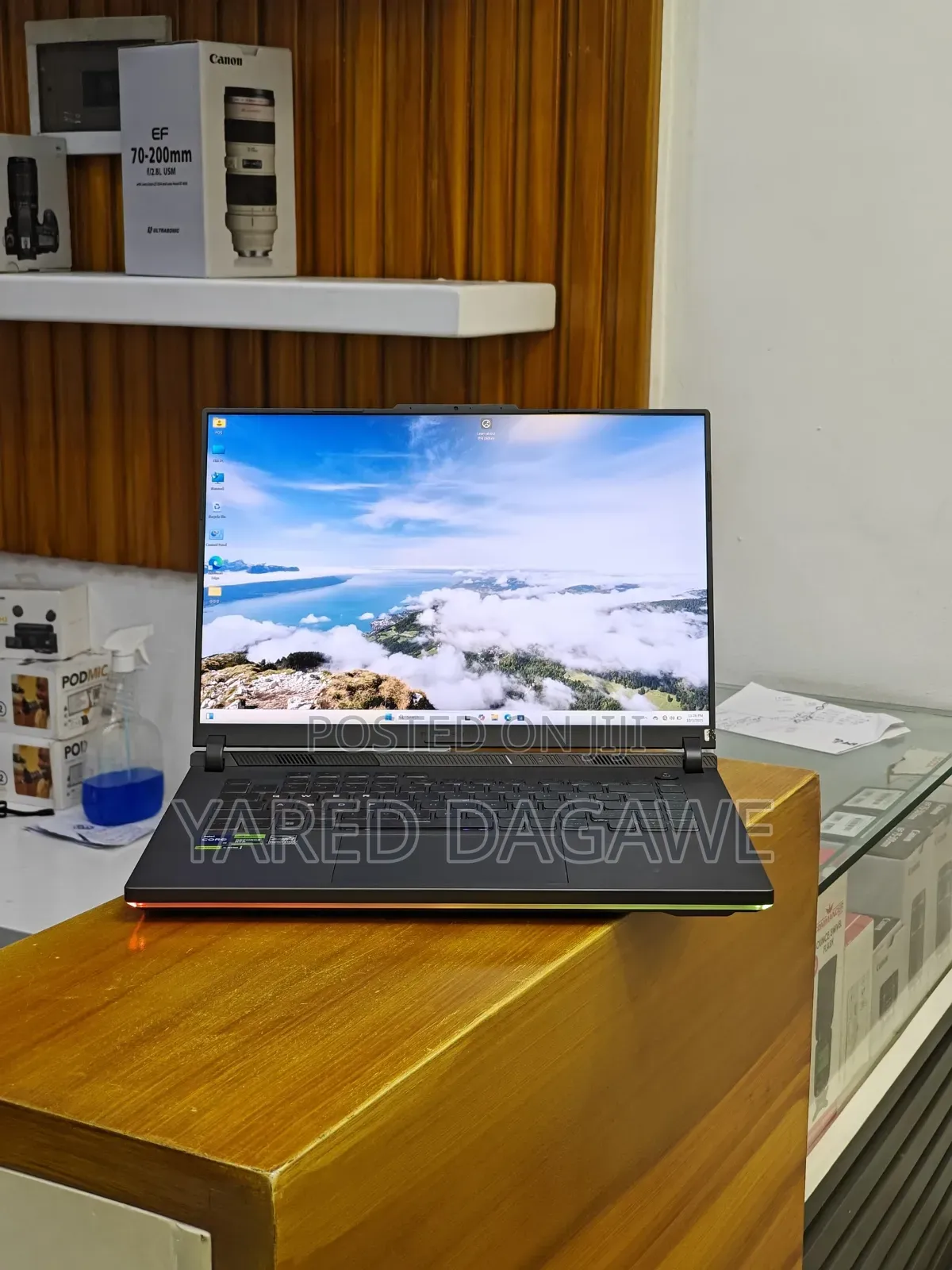 New Laptop Asus ROG Strix G16 G614 16GB Intel Core I9 SSD 1T