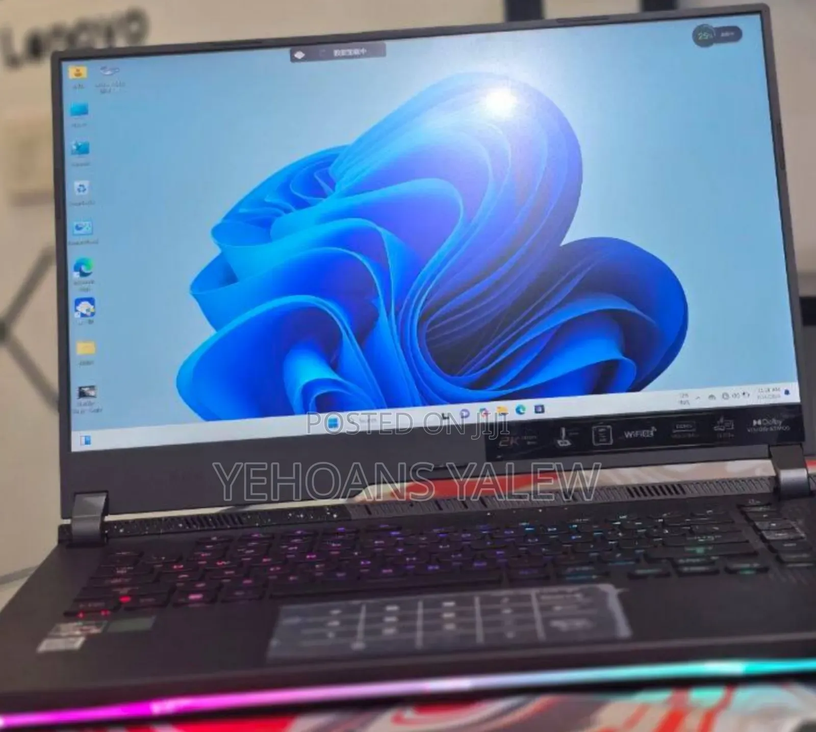 New Laptop Asus ROG Strix G15 G512 16GB AMD Ryzen 9 SSD 1T