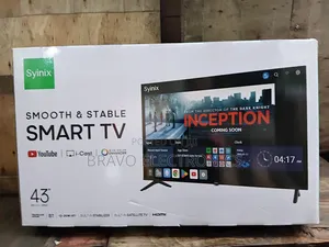 Syinix 43" Frameless Smart Tv – 2025 New Model!