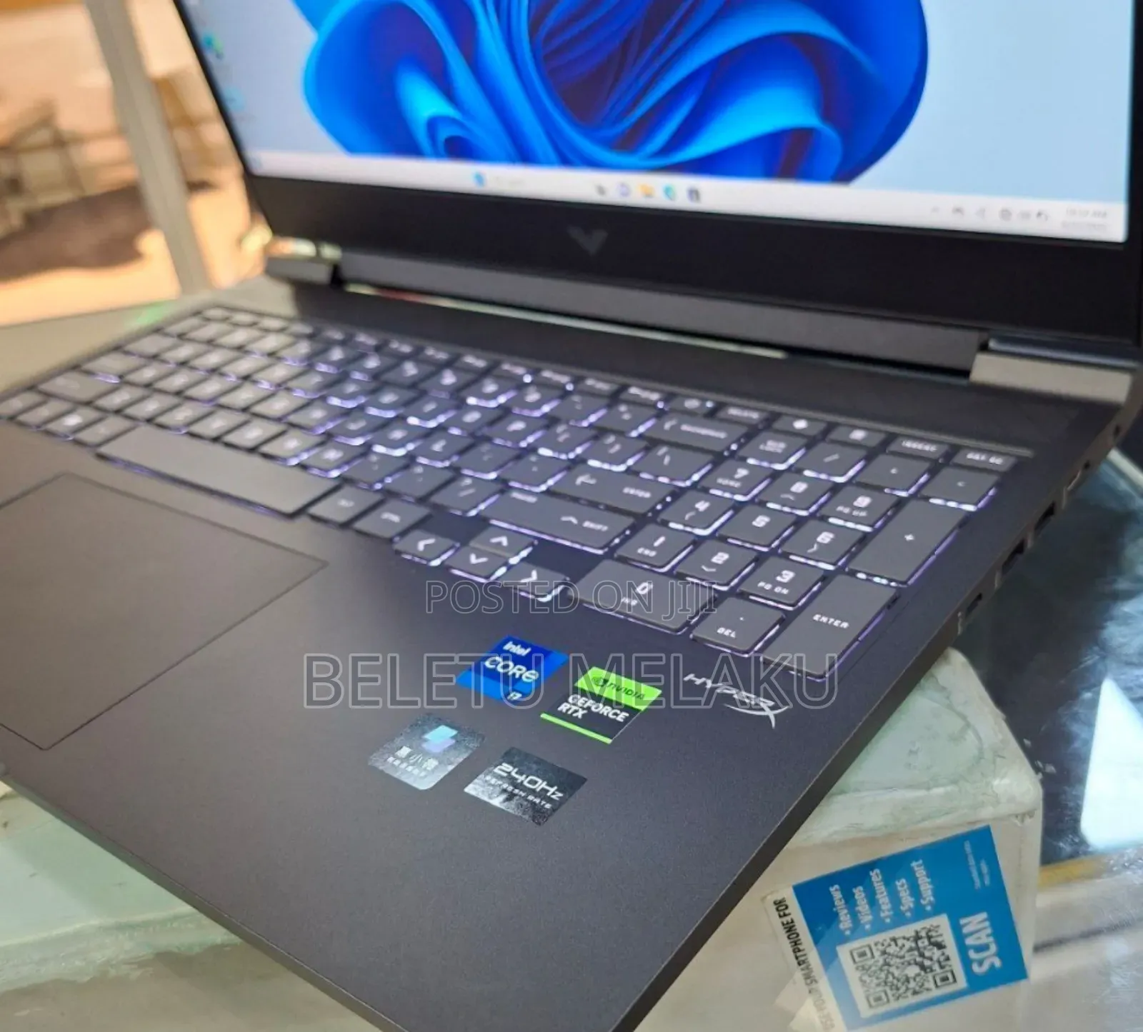 New Laptop HP Victus 16 16GB Intel Core I7 SSD 1T