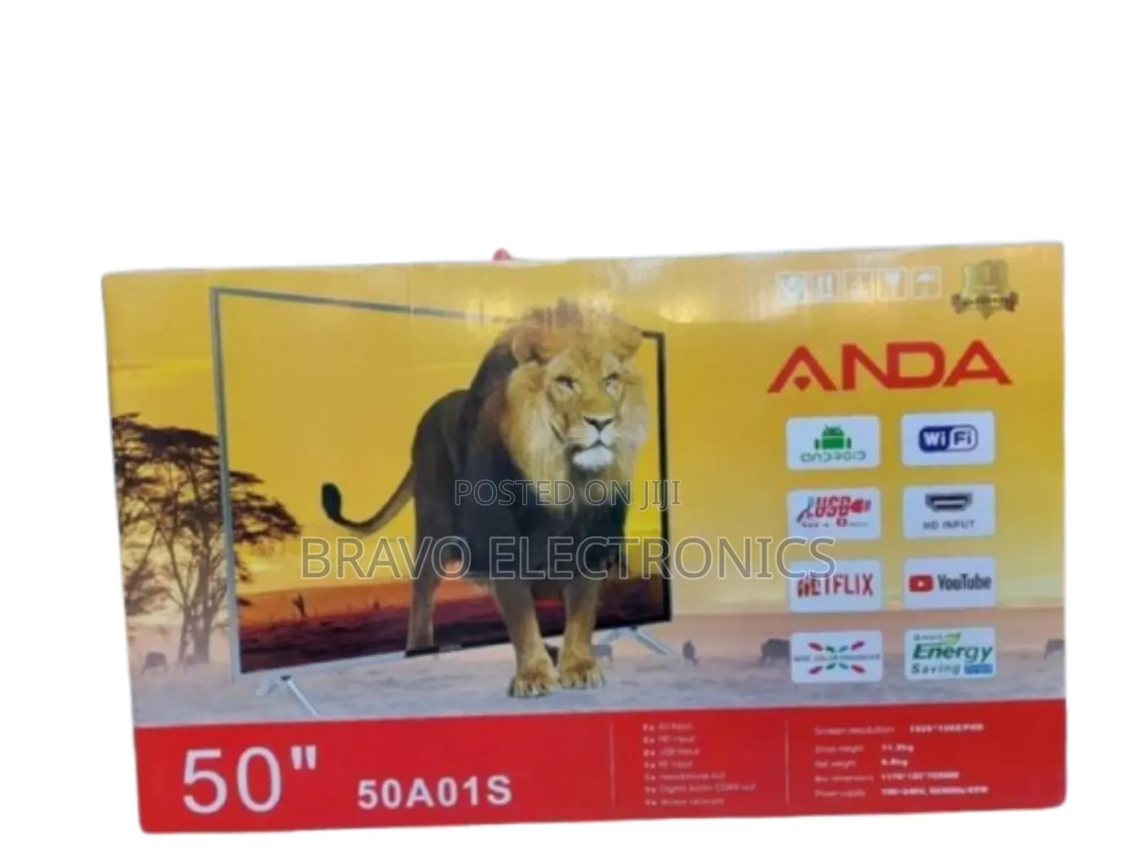  Anda 50" Uhd Smart Tv – 2025 New Model! 