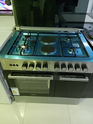 Photo -  Kumtel 60×90 Oven – 2 Electric + 4 Gas Burners! 