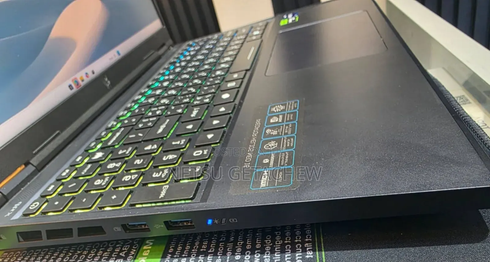 New Laptop Acer Predator Helios Neo 16 16GB Intel Core I9 SSD 1T