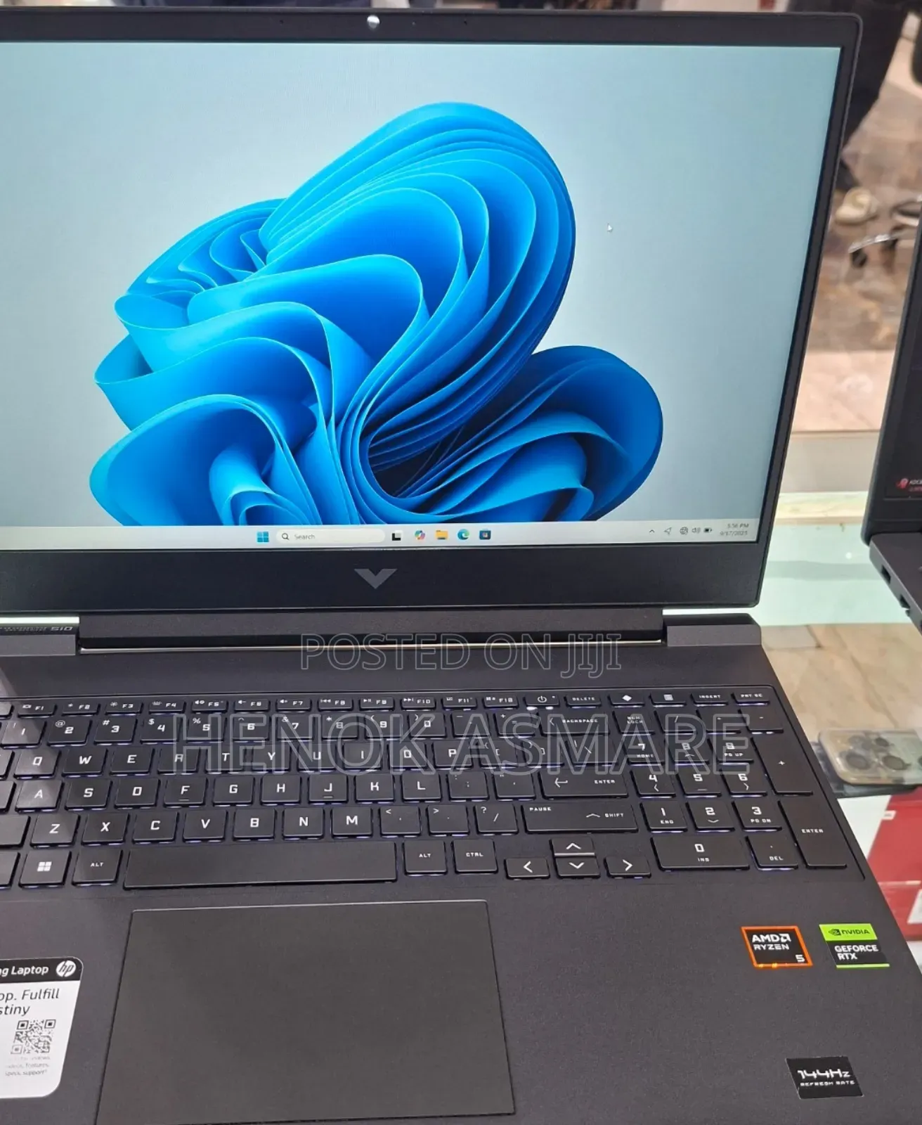 New Laptop HP Victus 15 32GB AMD Ryzen 5 SSD 1T