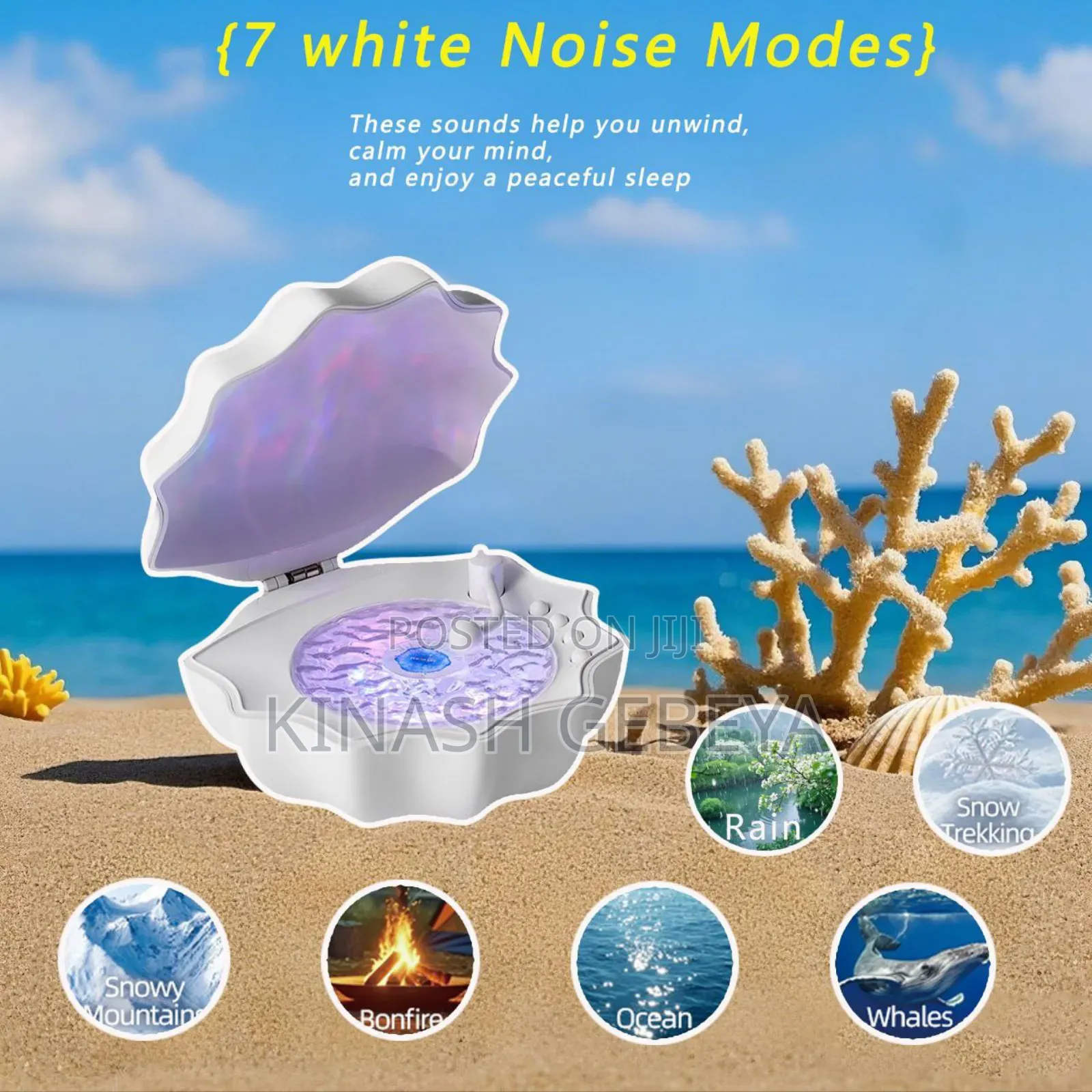 3in1 Shell Lamp Speaker