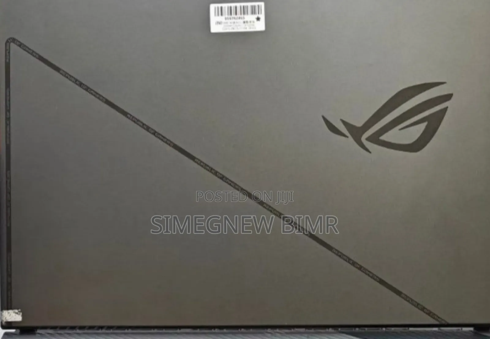 New Laptop Asus ROG Strix G15 16GB Intel Core I9 SSD 1T