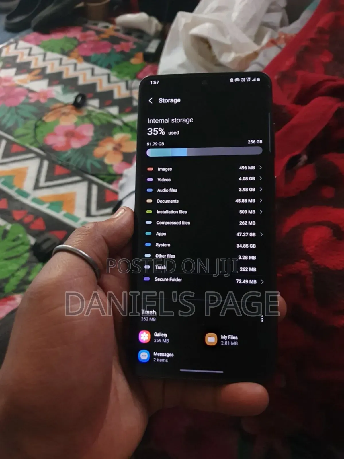 New Samsung Galaxy S20+ 5G 256 GB Black