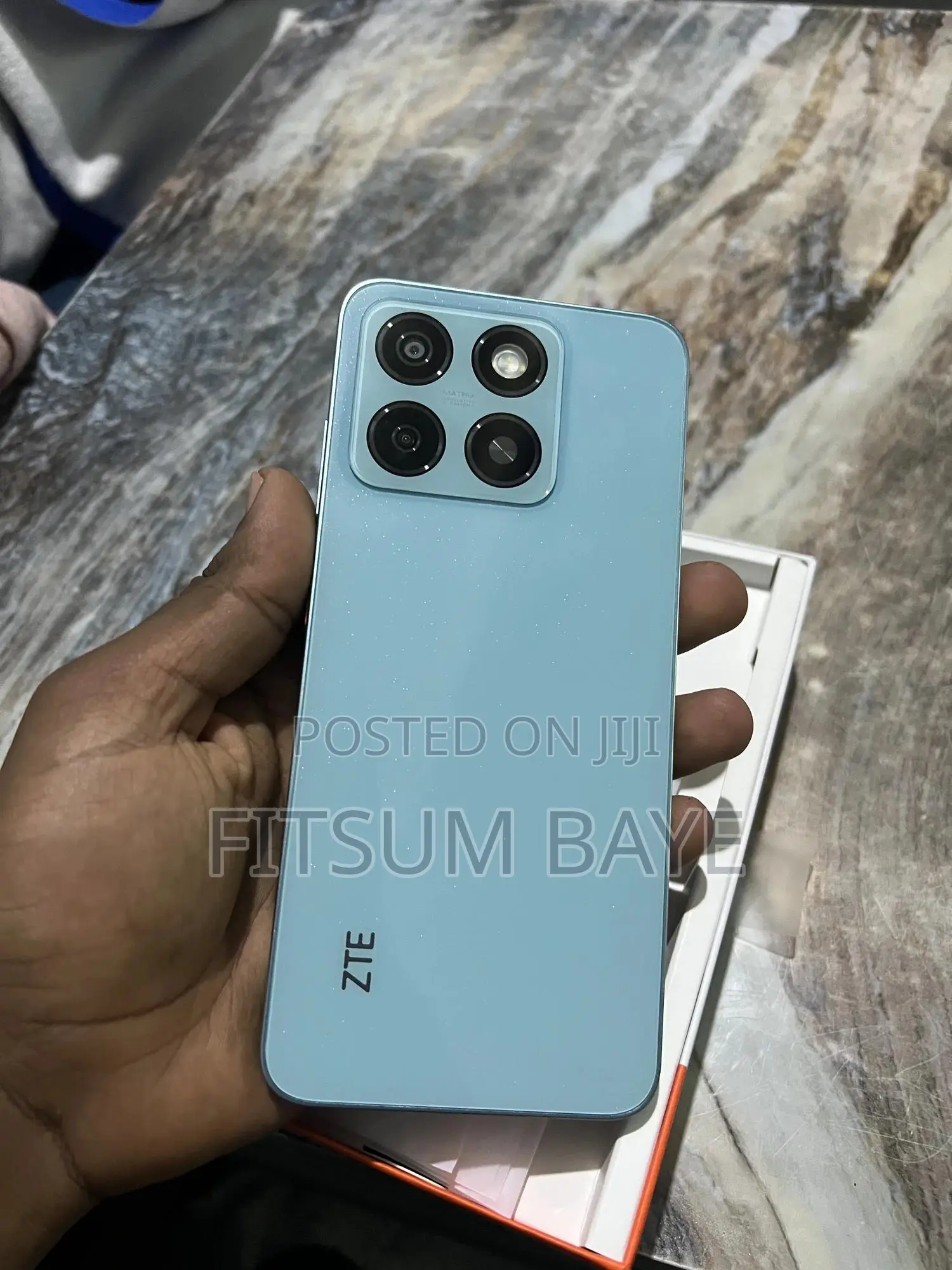 New ZTE A55 128 GB Blue