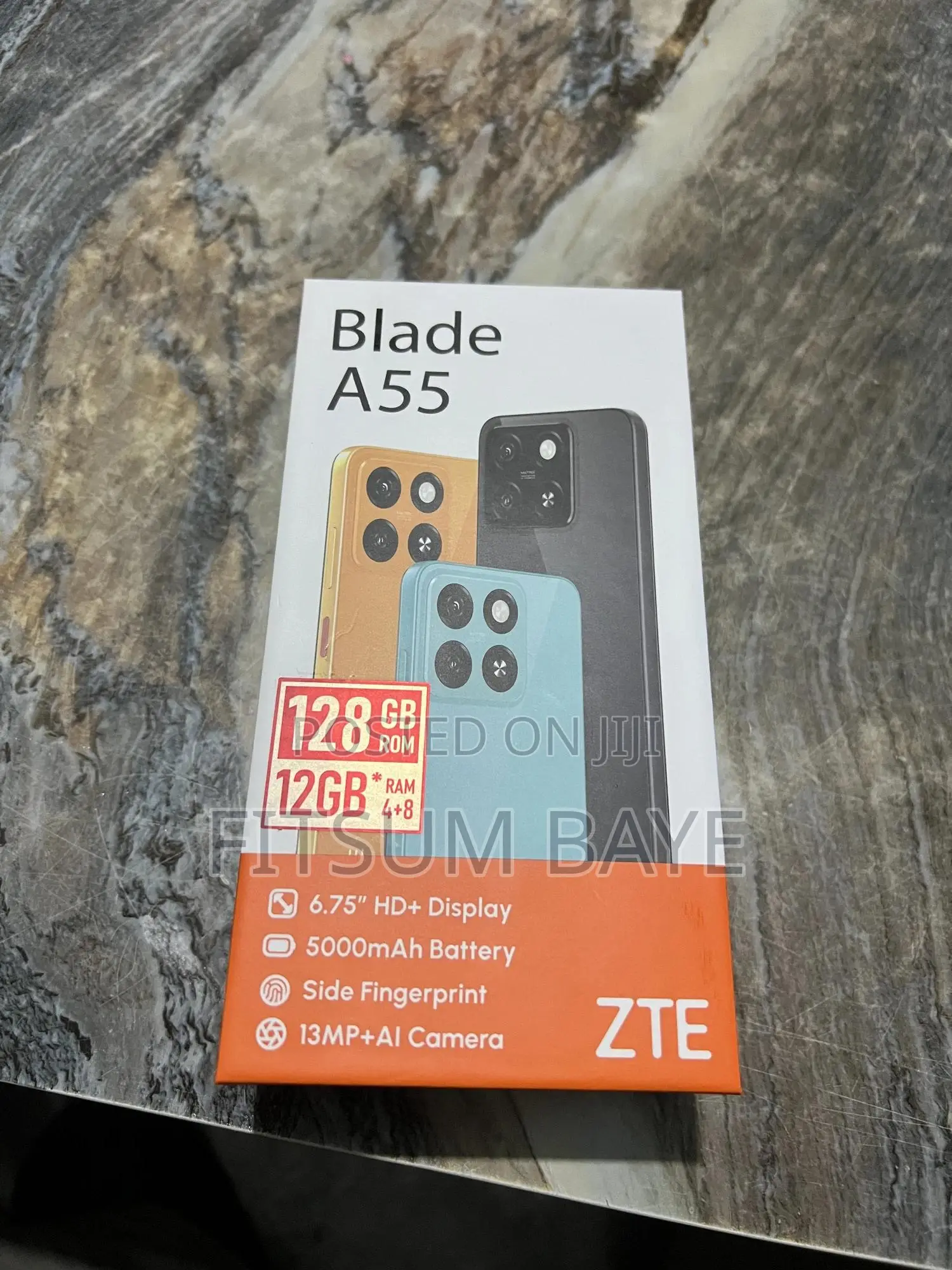 New ZTE A55 128 GB Blue