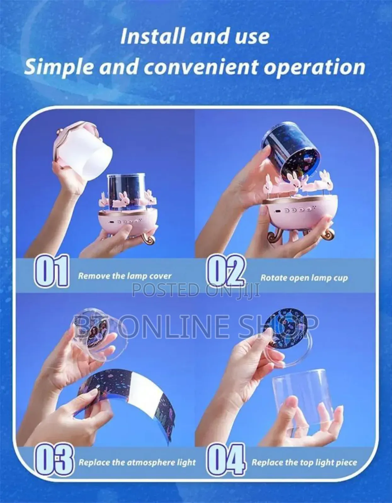 Kids Night Light Projector