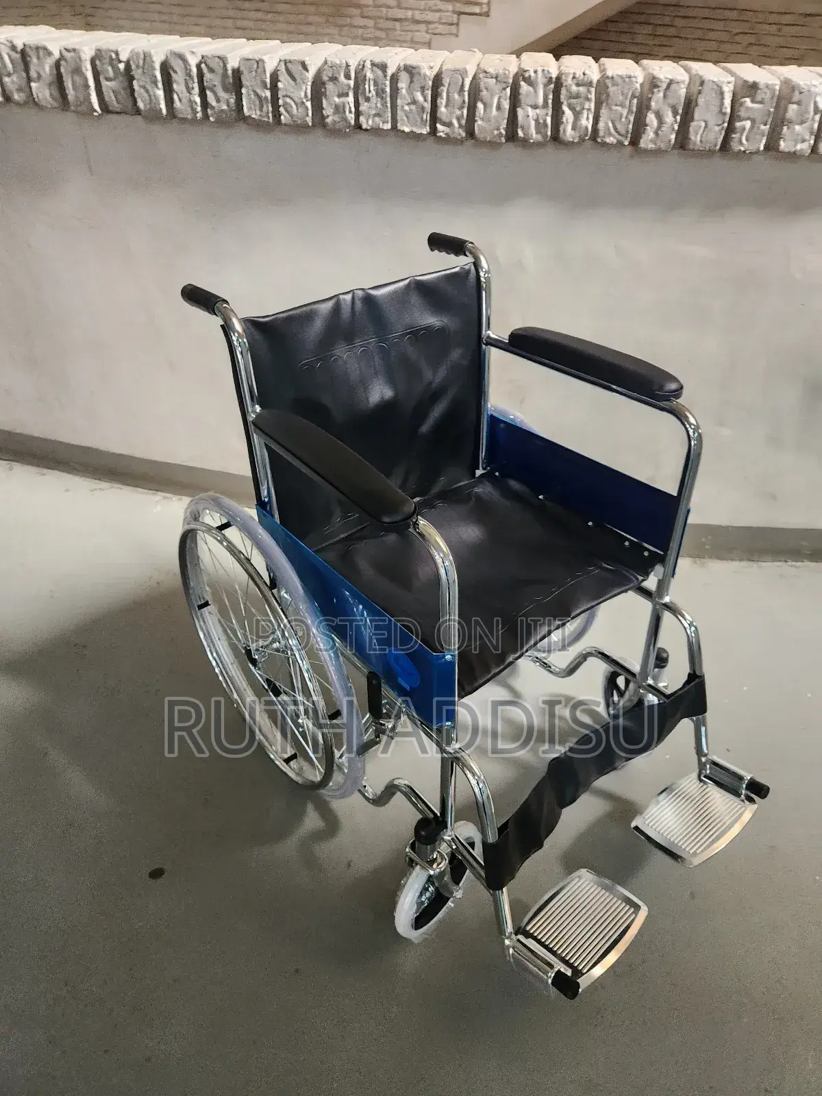 Stainless Leather Seat Wheelchair昦不wheelchair痂不wheelchair旿不wheelchair