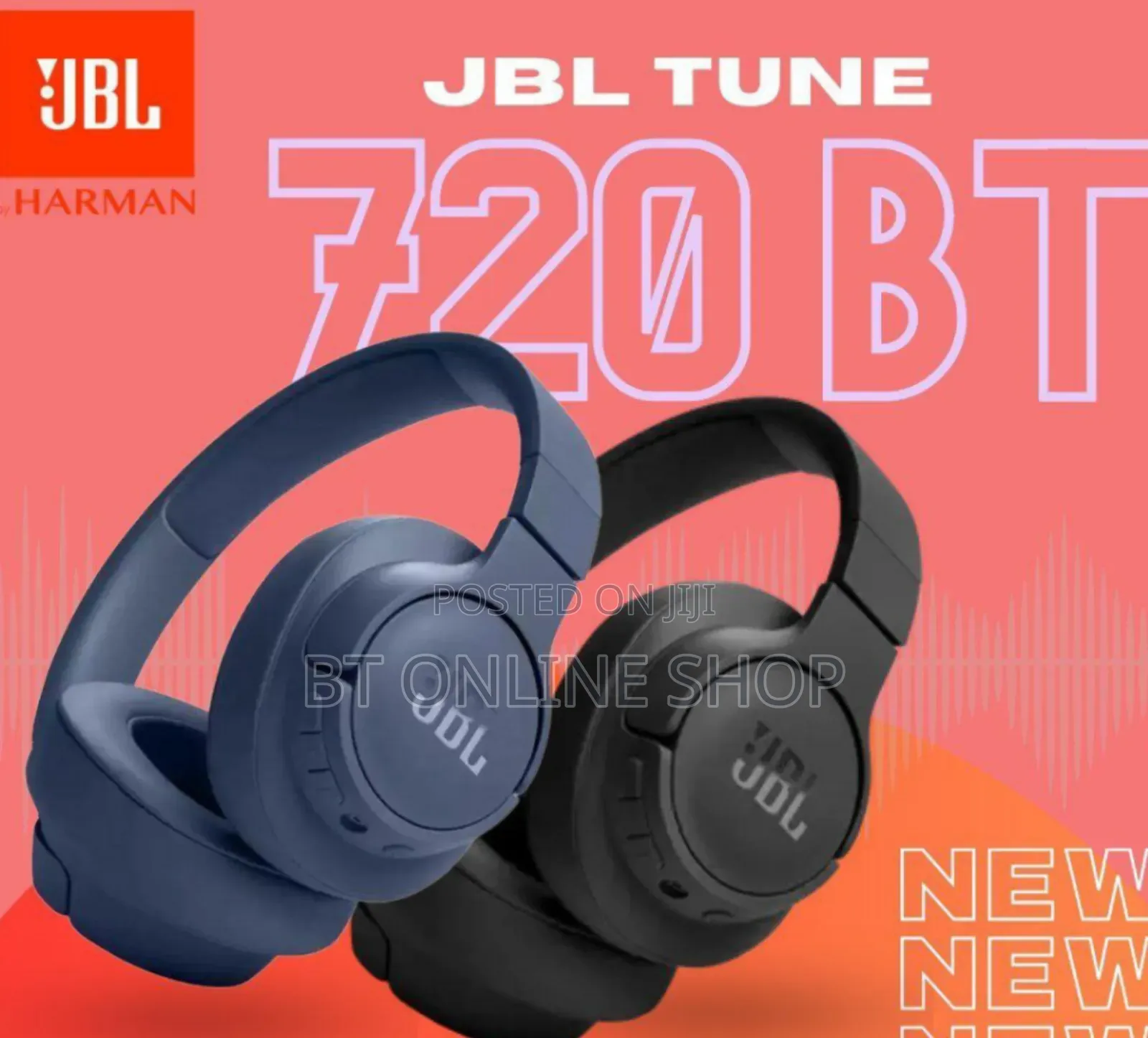 JBL Tune 720bt Headphones