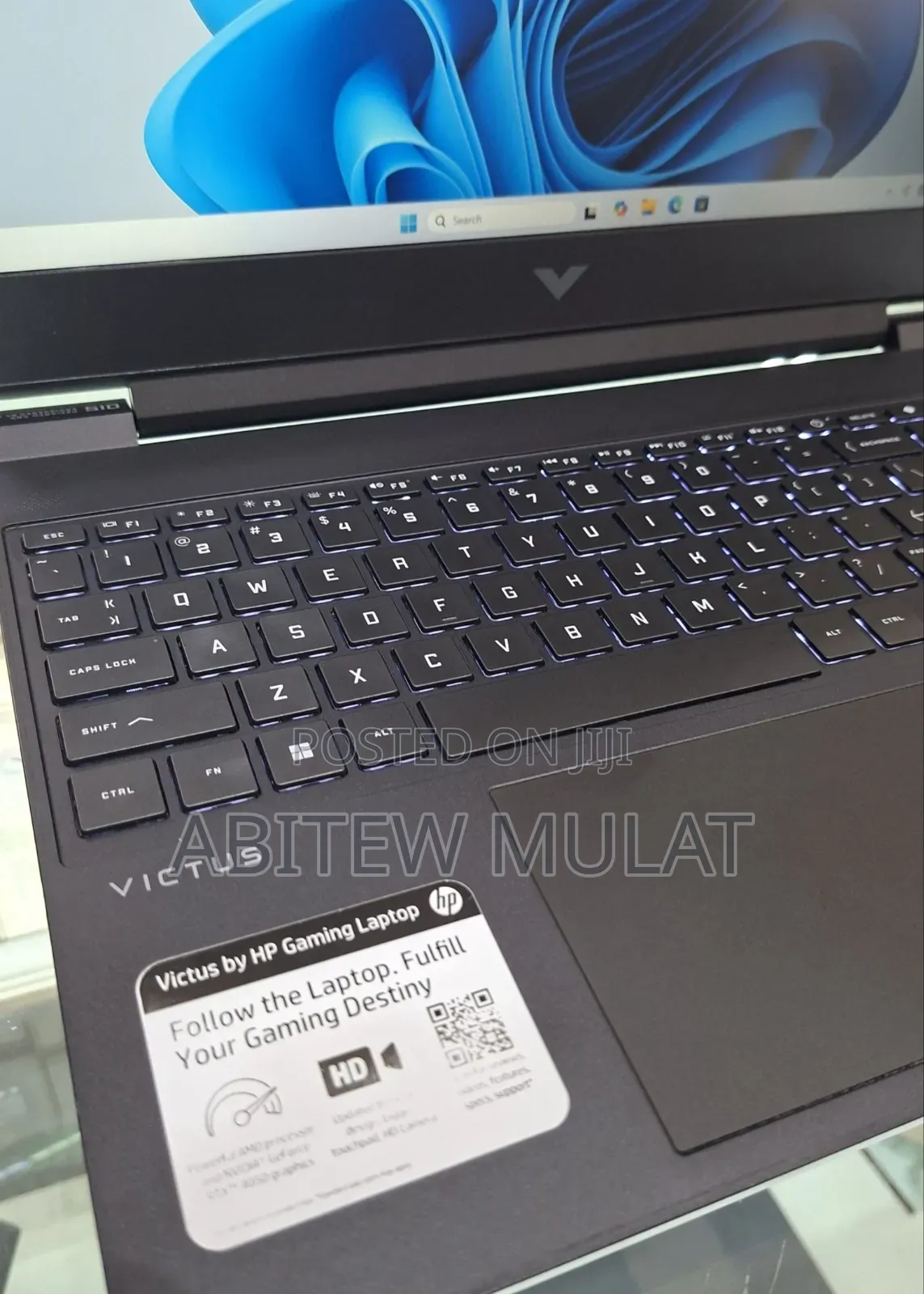 New Laptop HP Victus 15 16GB AMD Ryzen 5 SSD 1T