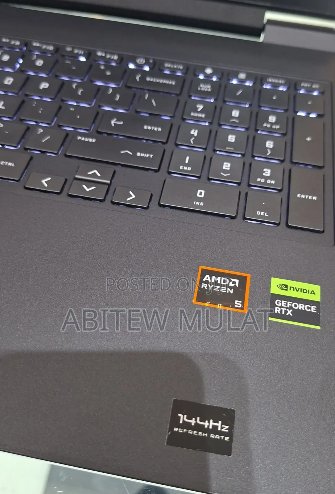 New Laptop HP Victus 15 16GB AMD Ryzen 5 SSD 1T