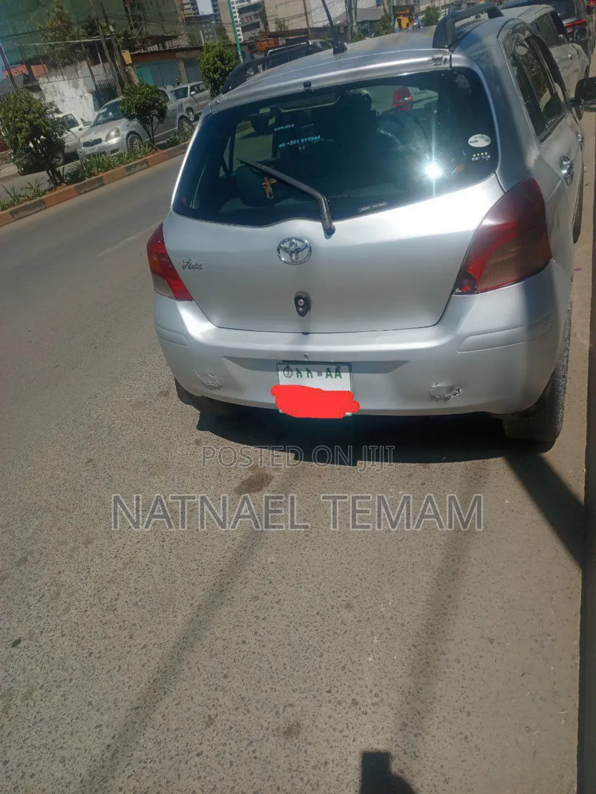 Toyota Yaris 2009 Silver