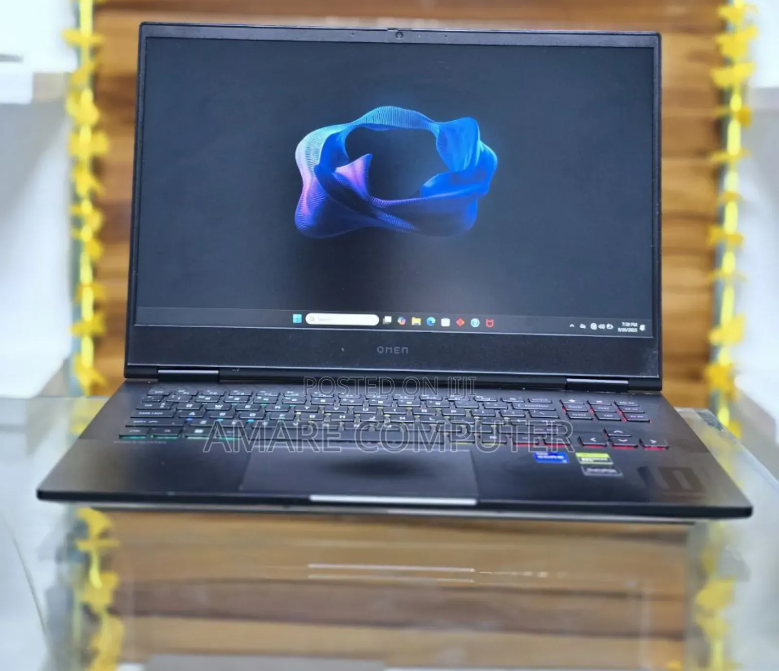 New Laptop HP Omen 16 16GB Intel Core I7 SSD 1T
