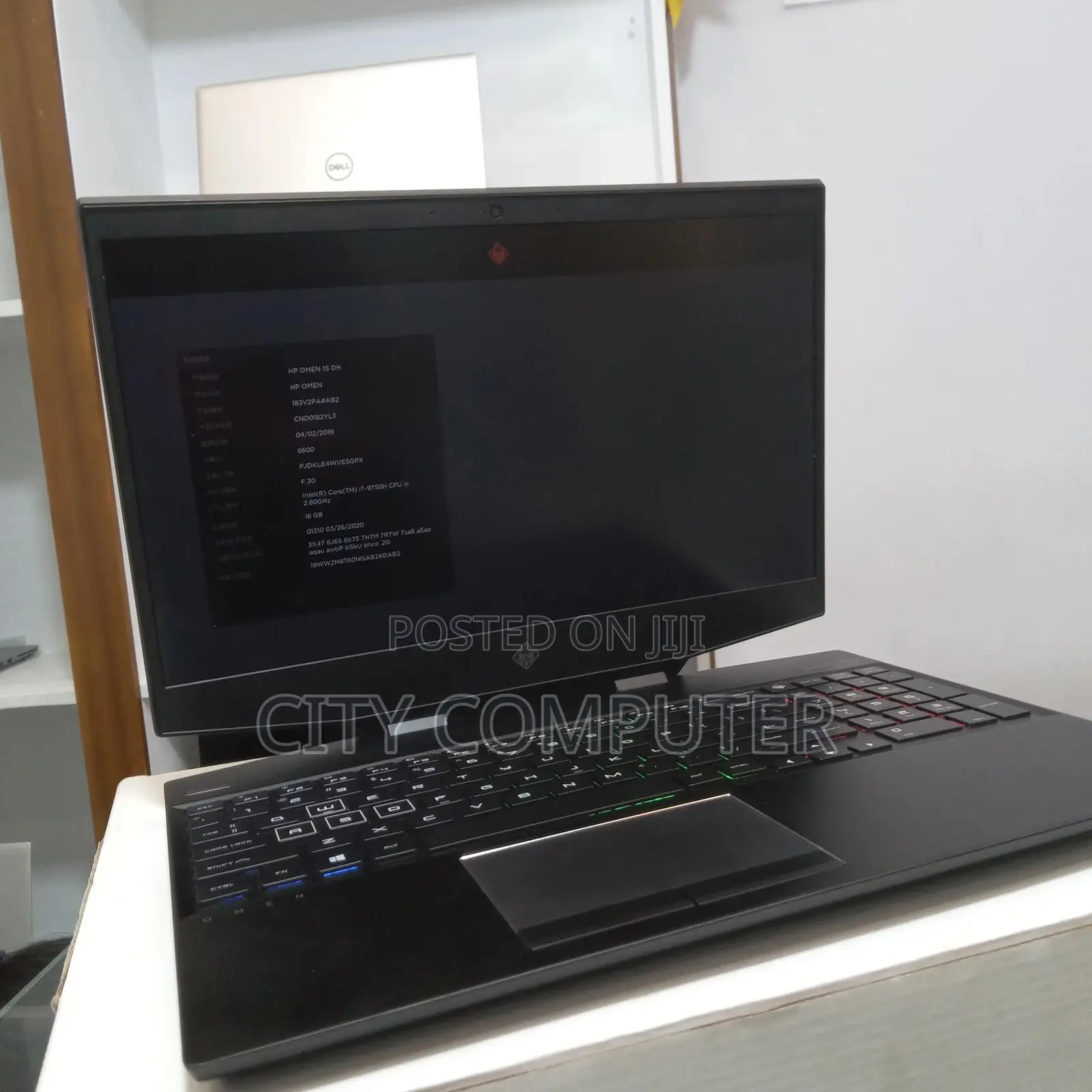 New Laptop HP Omen 15 16GB Intel Core I7 SSD 512GB