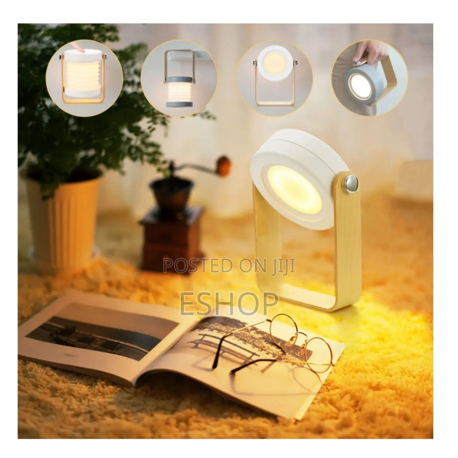Emergency Led Lamp, Foldable and Rechargeable