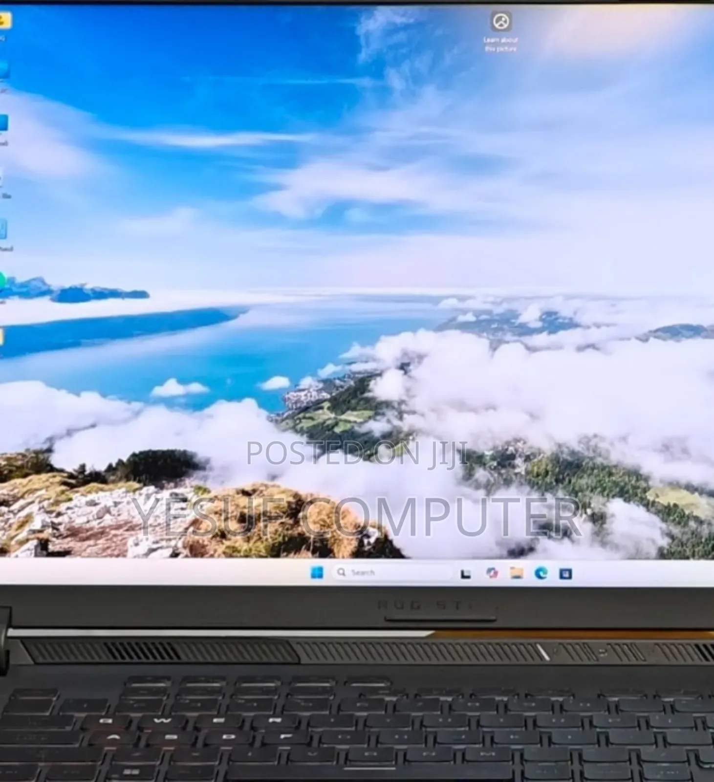 New Laptop Asus ROG Strix G15 16GB Intel Core i9 SSD 1T