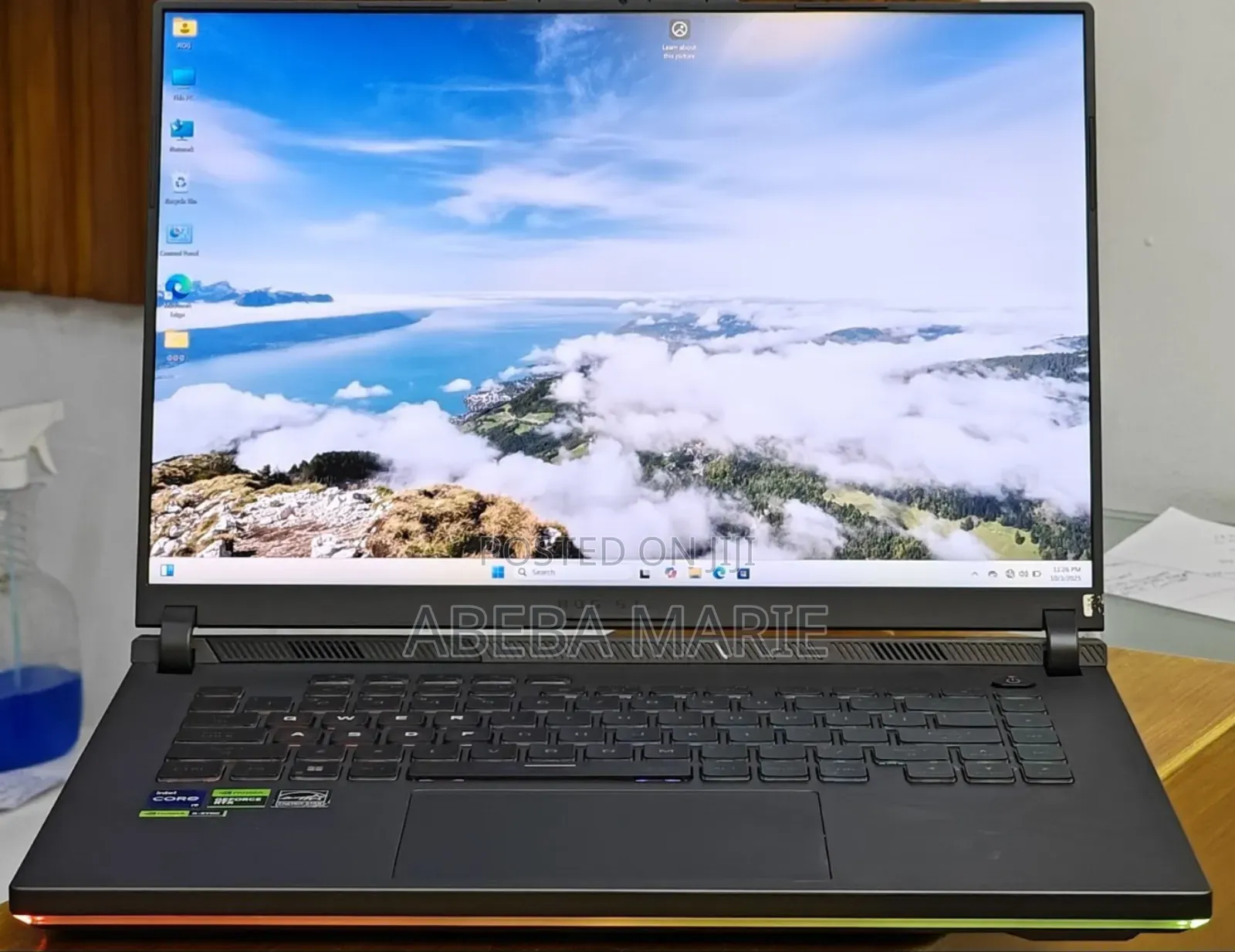 New Laptop Asus ROG Strix G16 G614 16GB Intel Core I9 HDD 1T