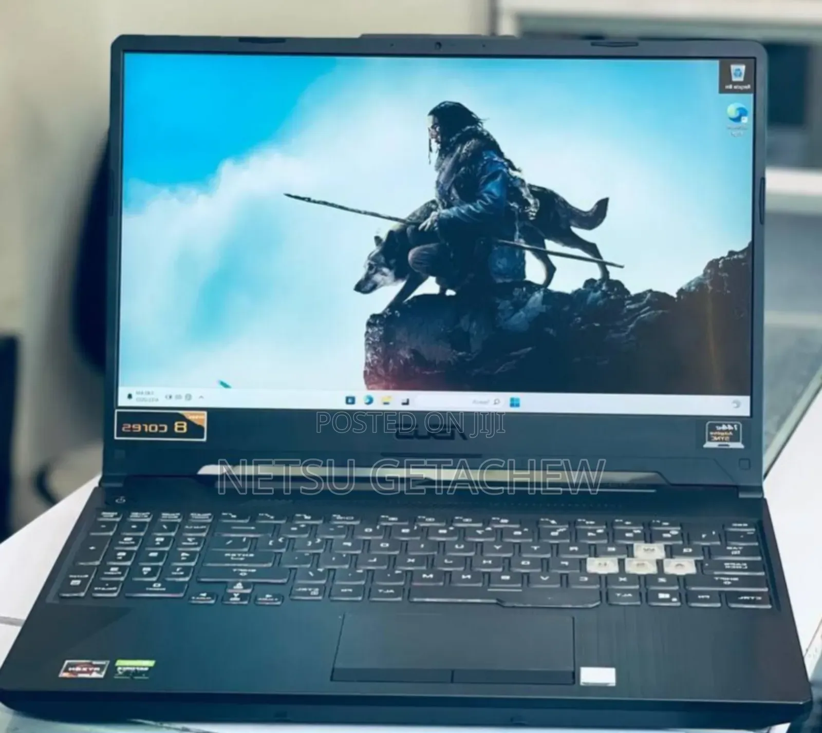 New Laptop Asus TUF Gaming A15 16GB AMD Ryzen 7 SSD 512GB