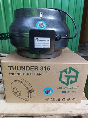 Photo - Fan - Inline Metal Circular Fan, Dia 315mm