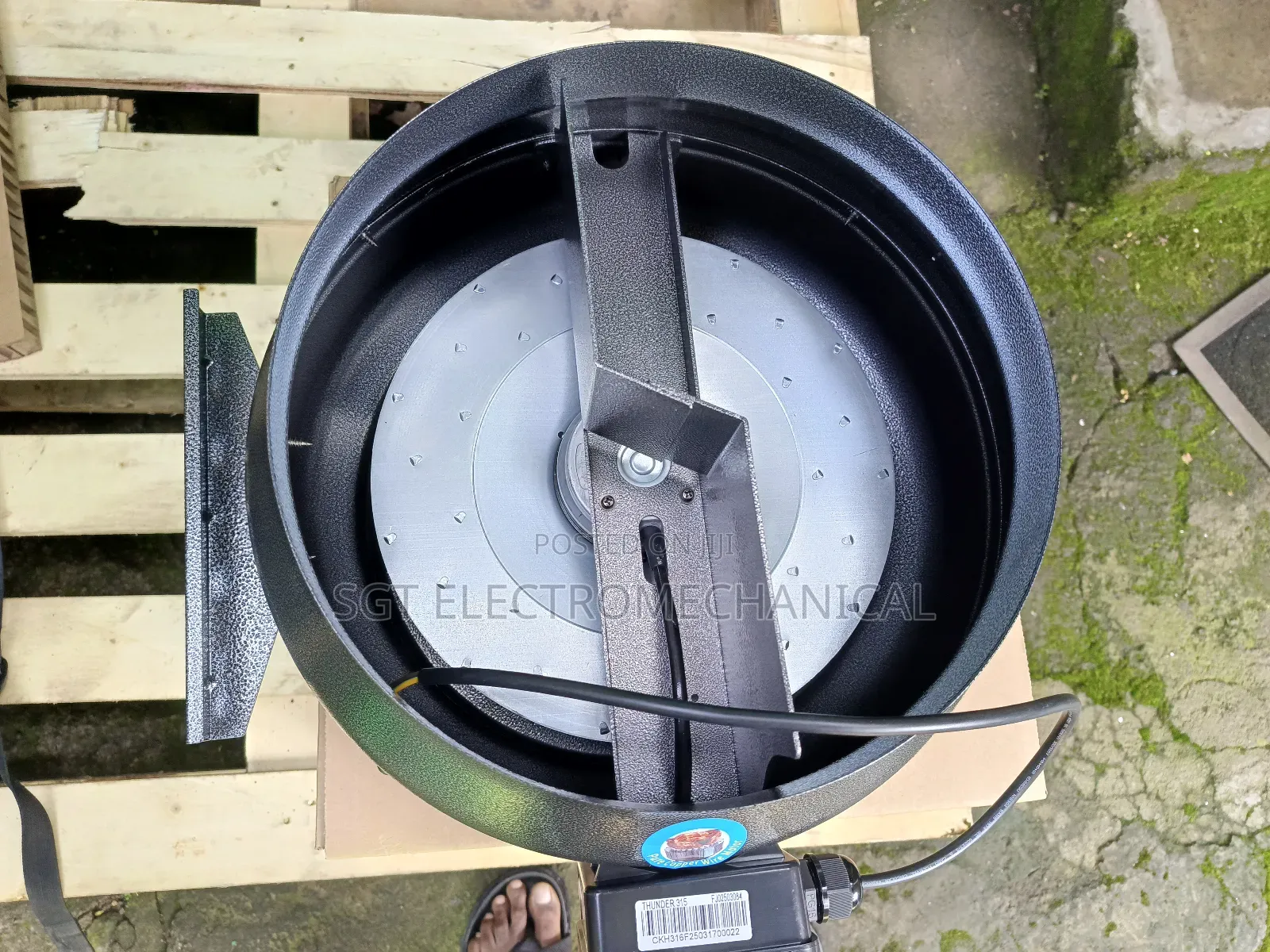 Fan - Inline Metal Circular Fan, Dia 315mm