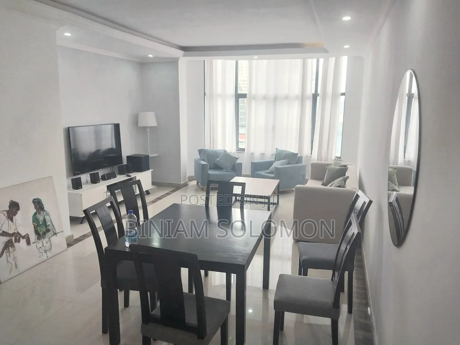 Furnished 2bdrm Apartment in Bole for rent