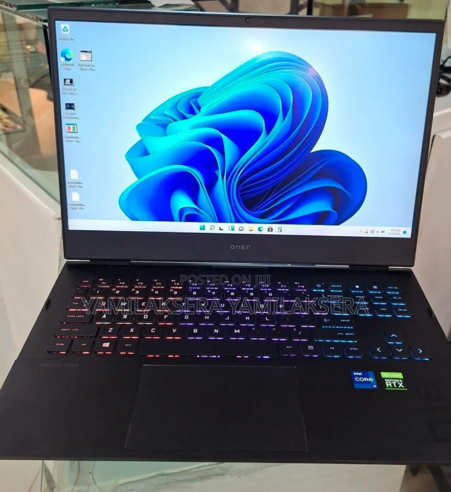 New Laptop HP Omen 16 16GB Intel Core I7 SSD 512GB