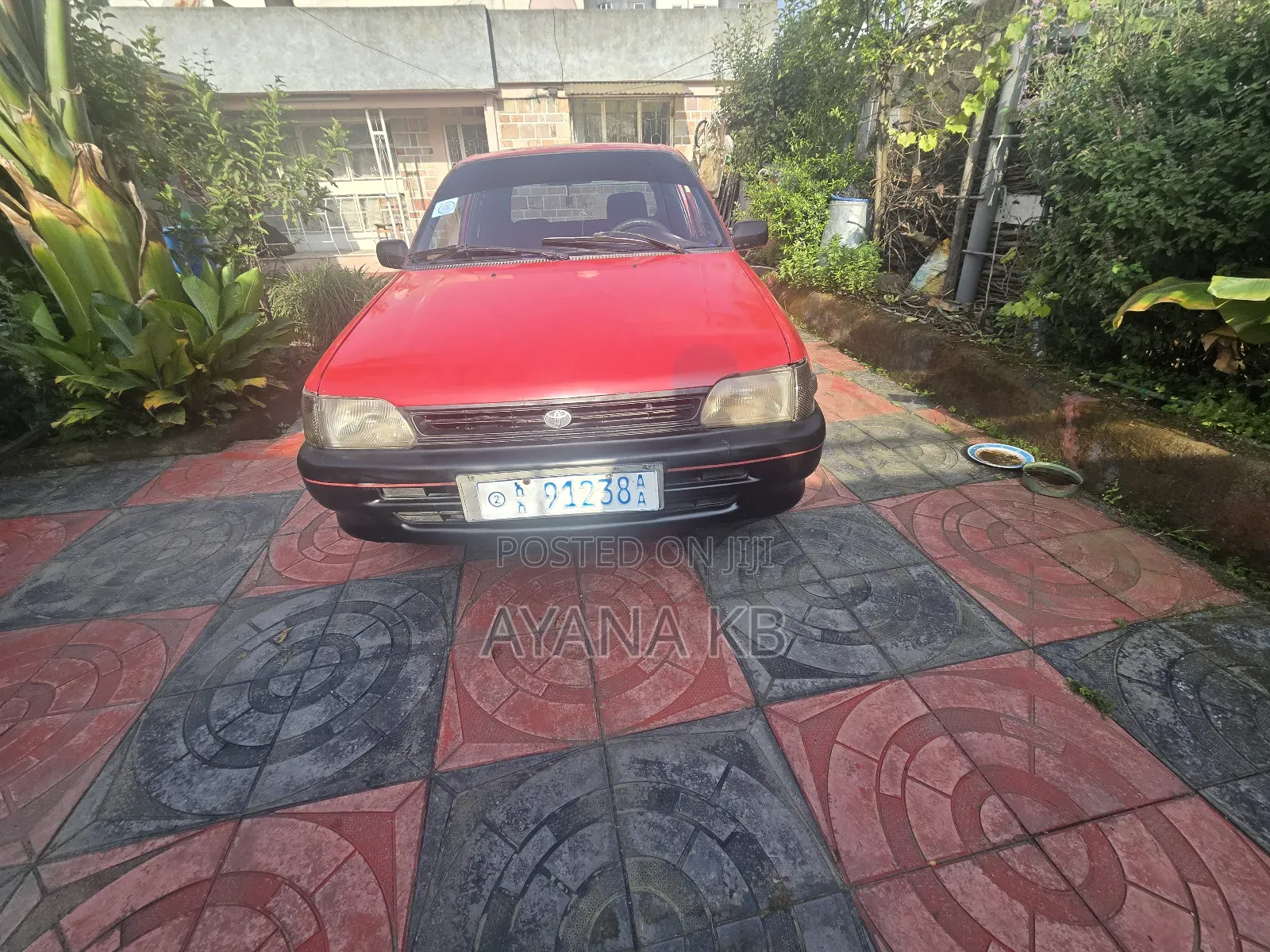 Toyota Starlet 1990 Red