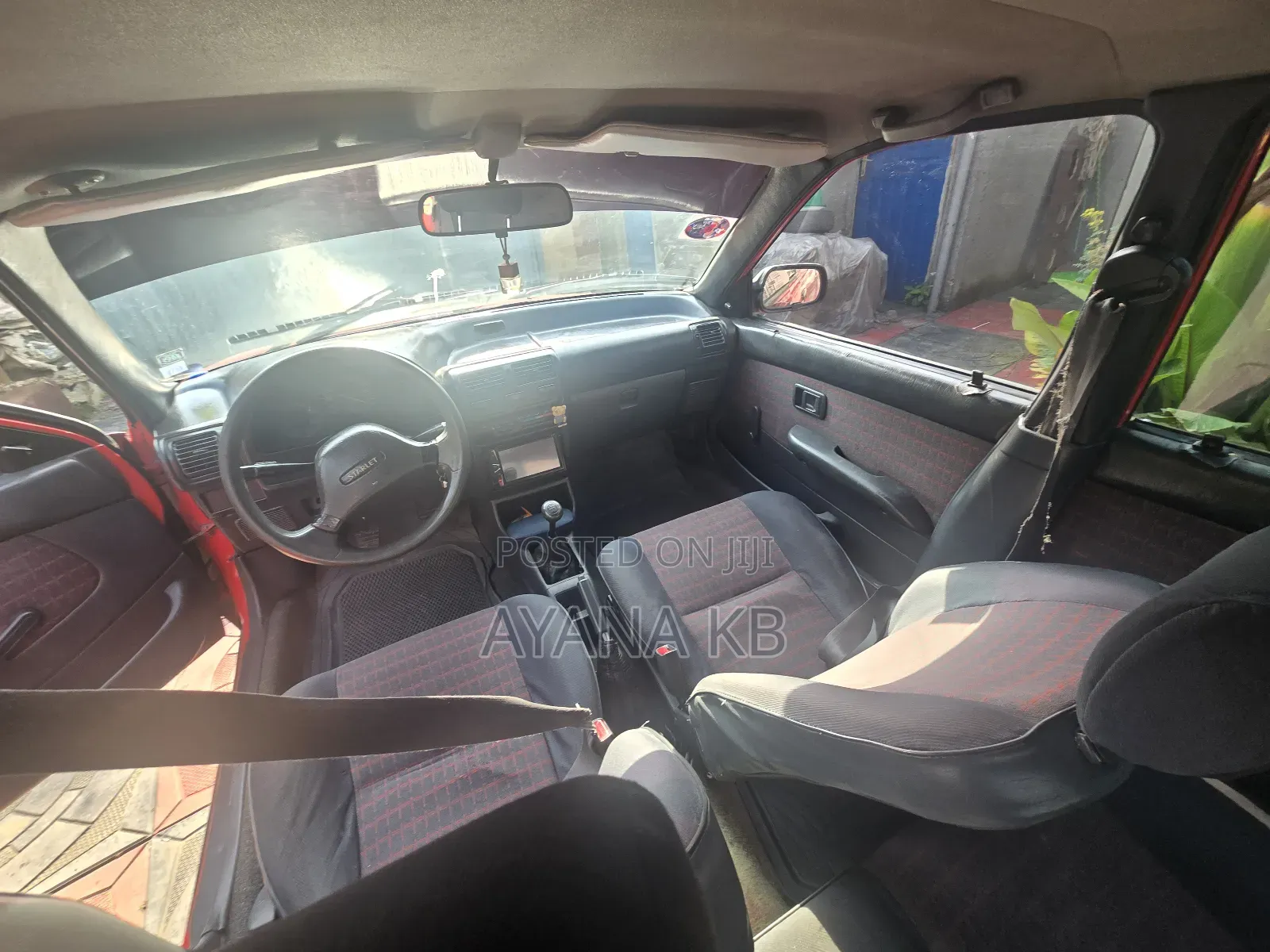 Toyota Starlet 1990 Red