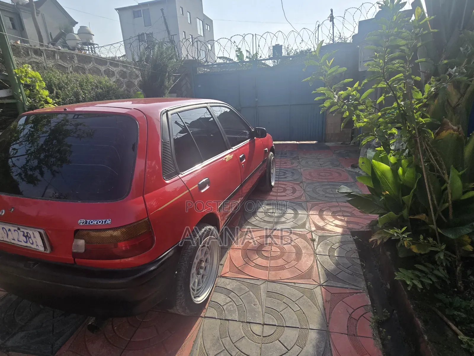 Toyota Starlet 1990 Red