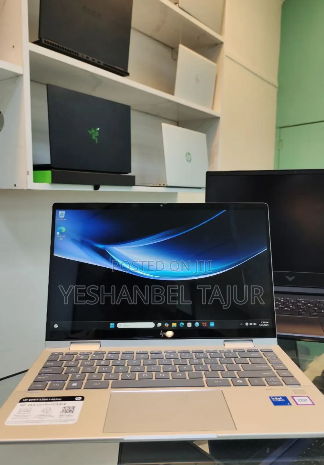 New Laptop HP Envy X360 8GB Intel Core I5 SSD 512GB